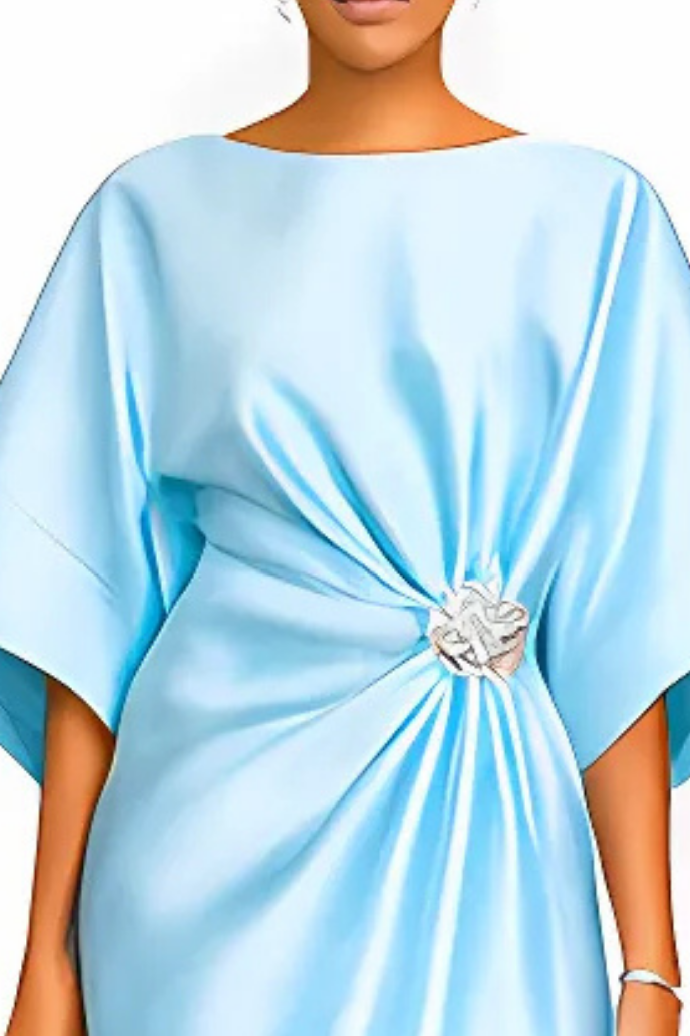 Anne Lange's Evening Dress - Mint