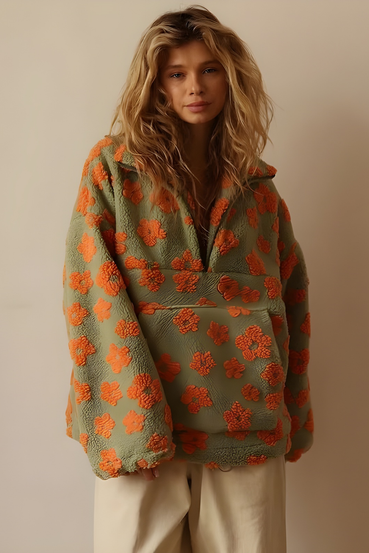 Penny | Floral Knit Sweater