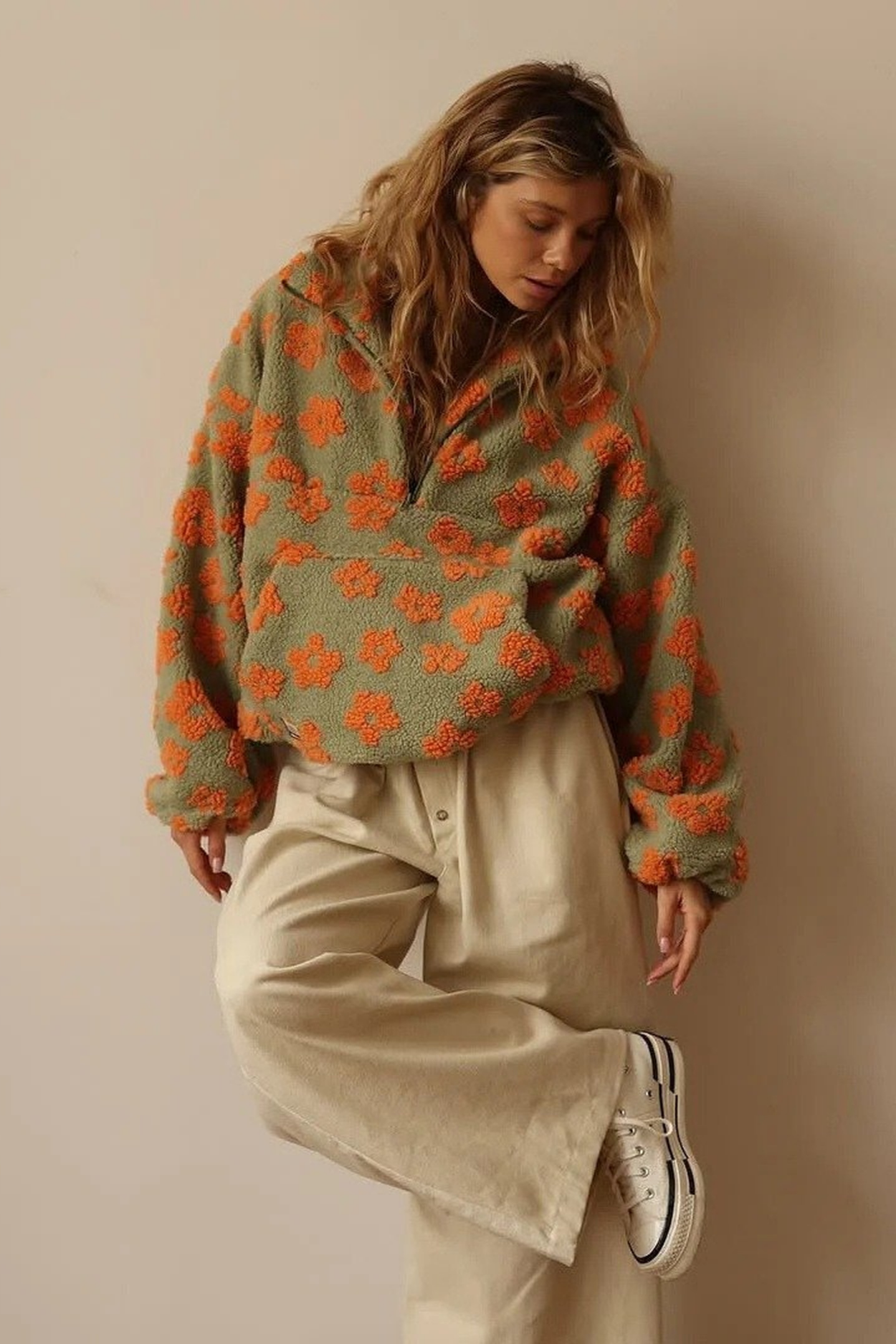 Penny | Floral Knit Sweater