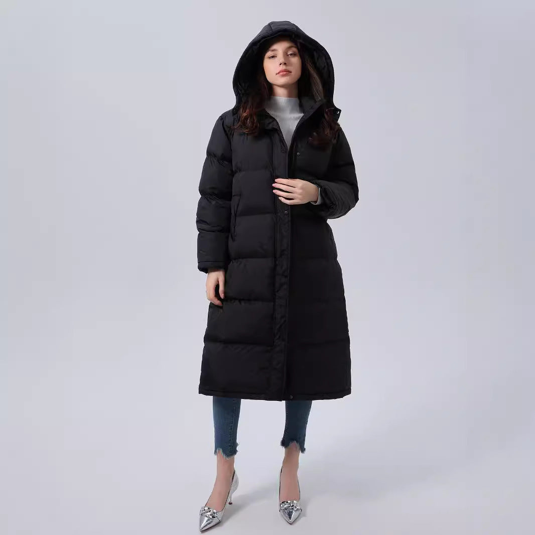 WW | Damen gefütterter langer Winterparka