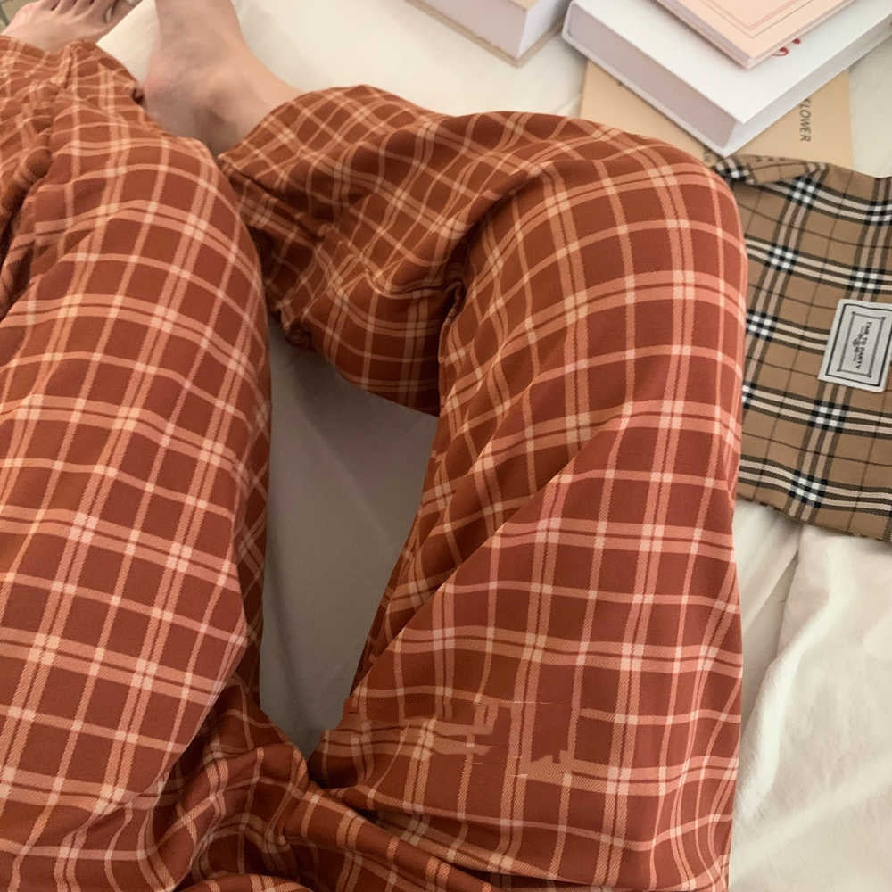 WW | Karierte Pyjamahose
