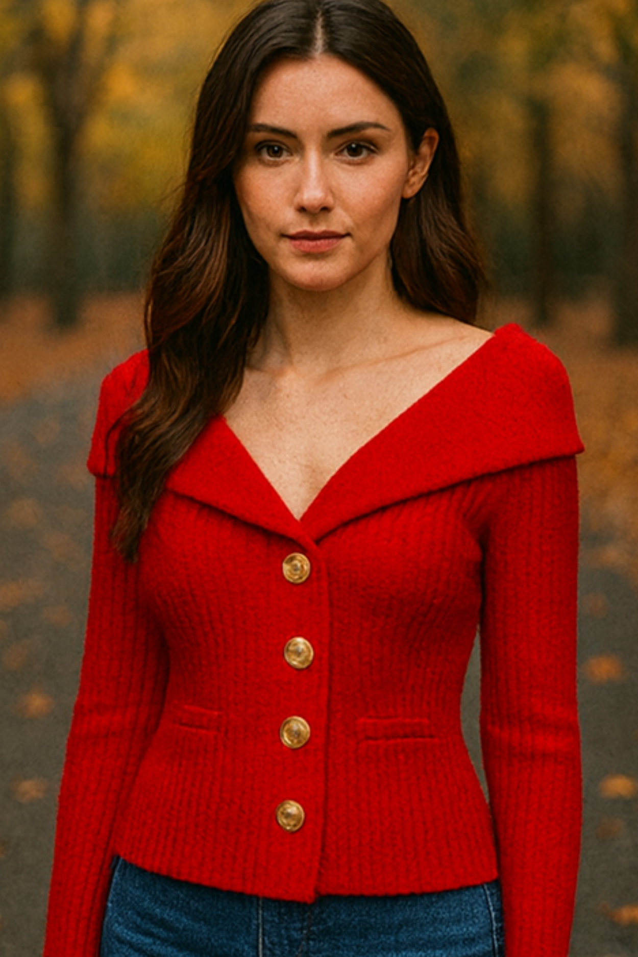 Elizah Pullover - Red
