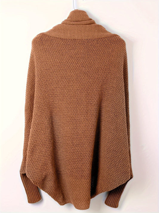 WW | warmer Ärmel Woll Strickcardigan für Damen - Perfekt für den Alltag
