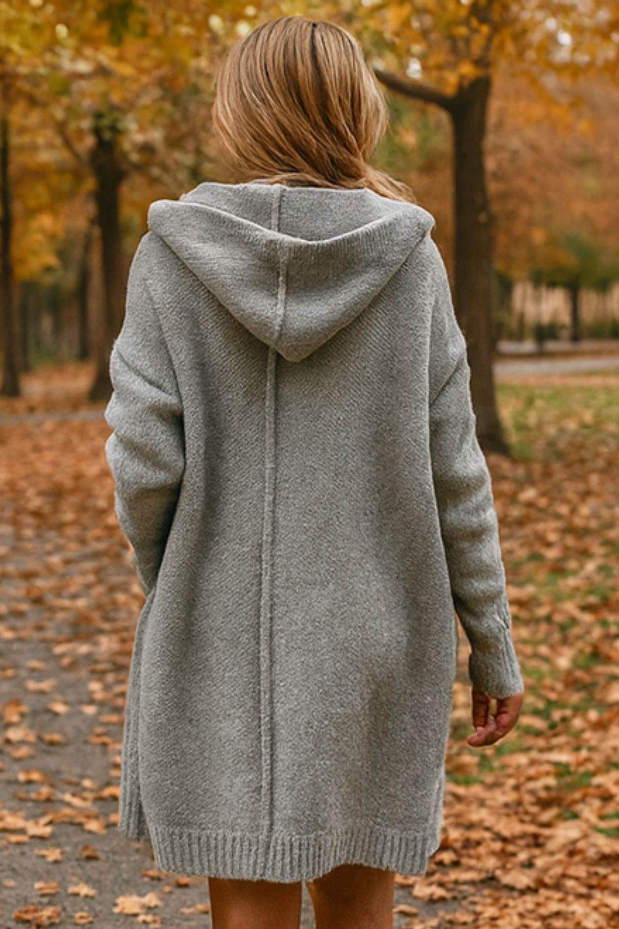 Darienne Comfortable Cardigan - Grey