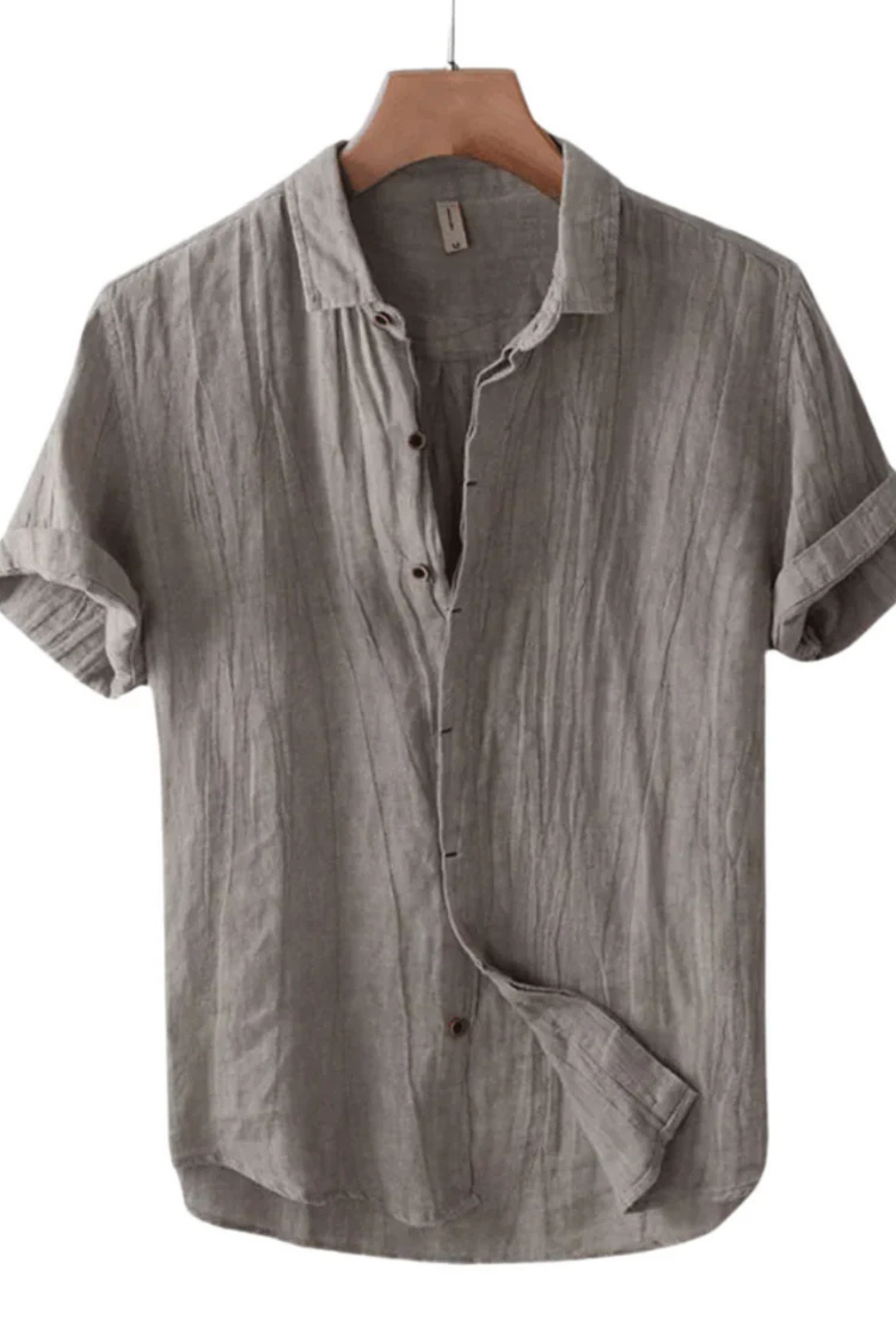 Clifford Linen Shirt - Grey