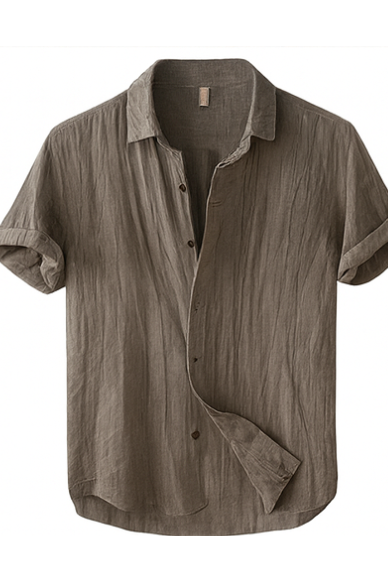 Clifford Linen Shirt - Grey
