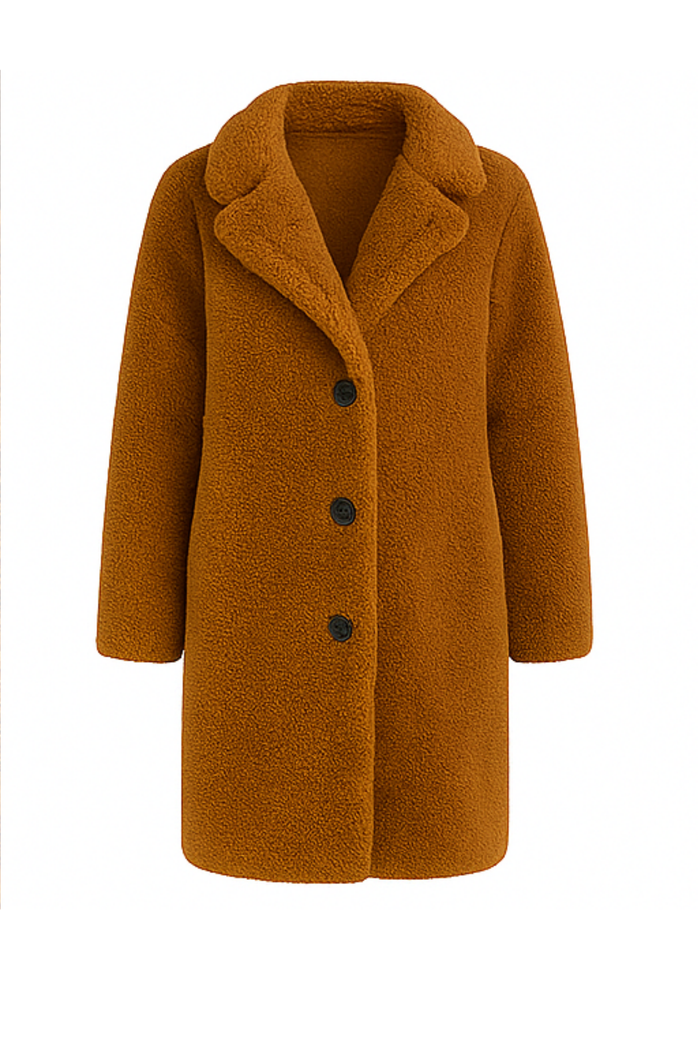 Jess Teddy Coat - Brown
