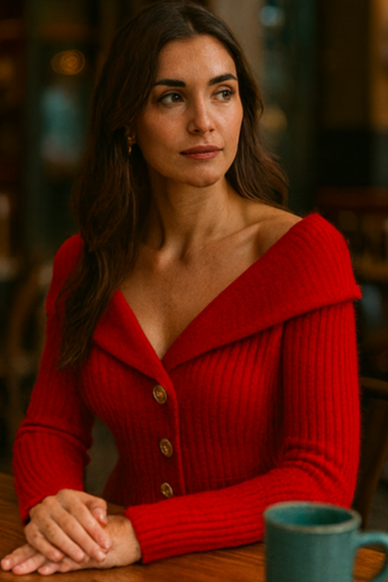 Elizah Pullover - Red