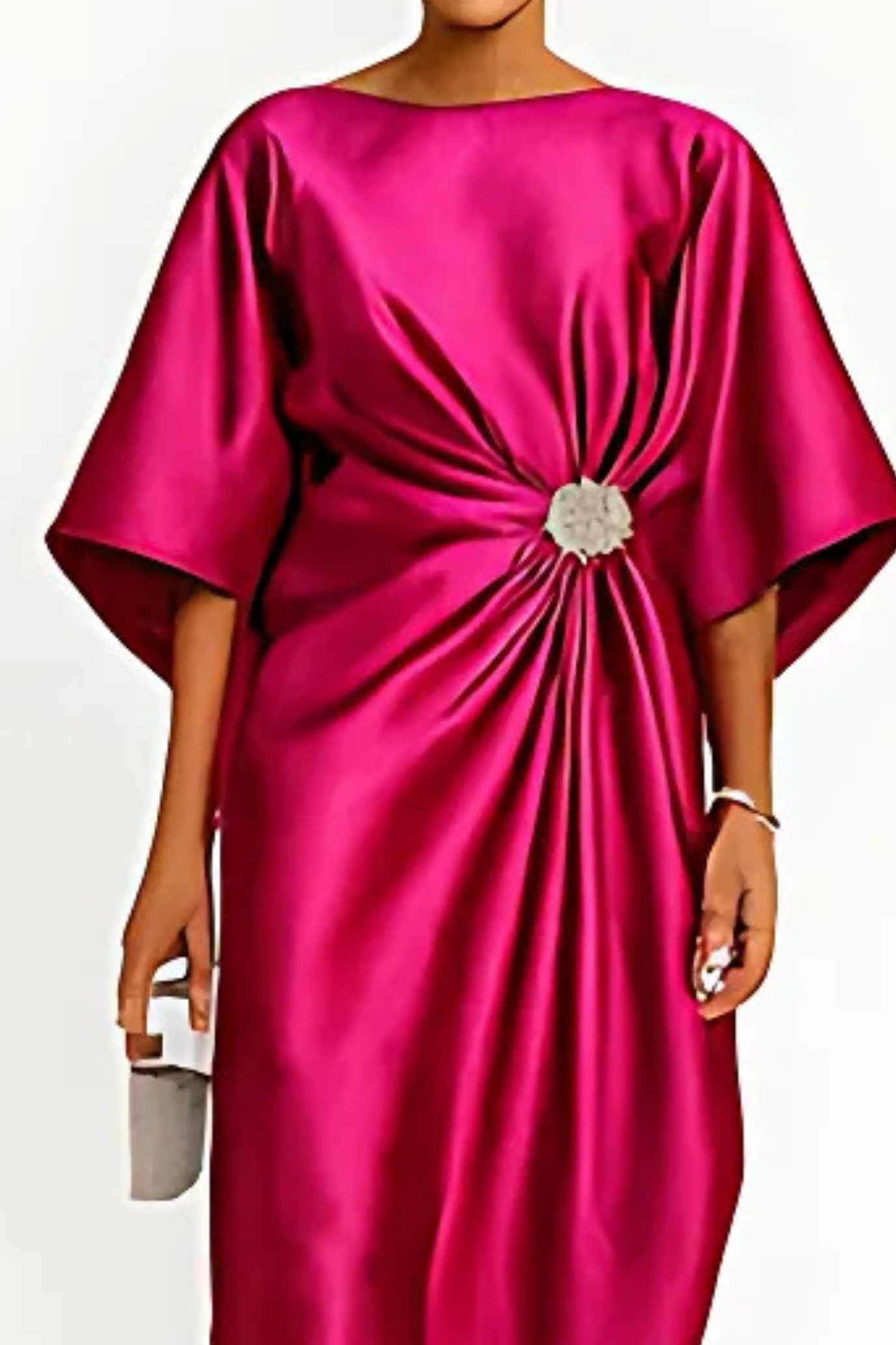 Anne Lange's Evening Dress - Pink