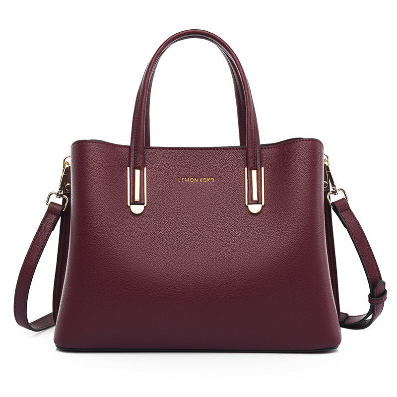 WW | Soft Leather Shoulder Bag