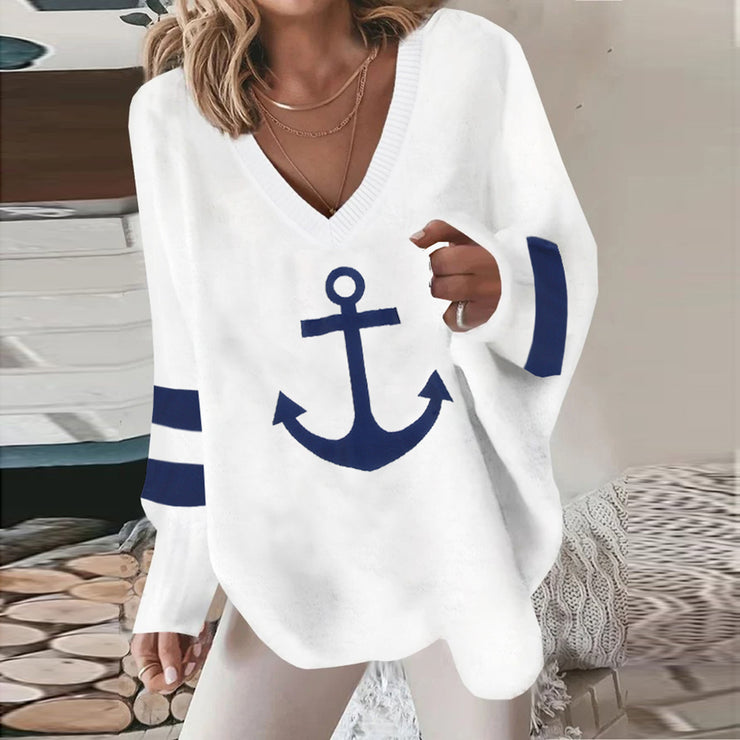 WW Trend - Lilas langärmliges V - Ausschnitt