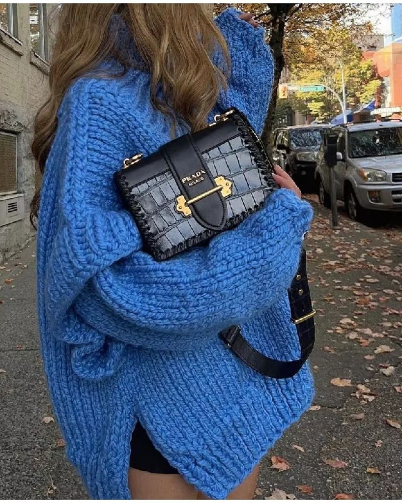 WW | Übergrösse Strick-Pullover