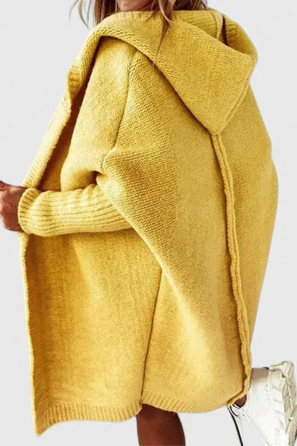 Darienne Comfortable Cardigan - Yellow