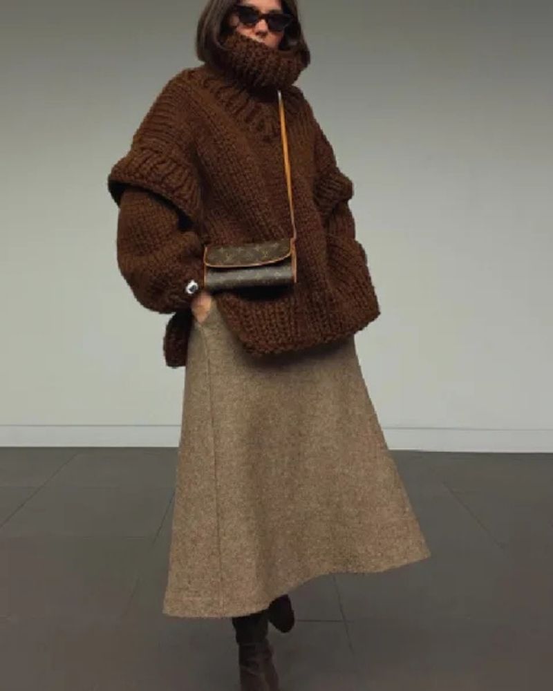 WW | Übergrösse Strick-Pullover