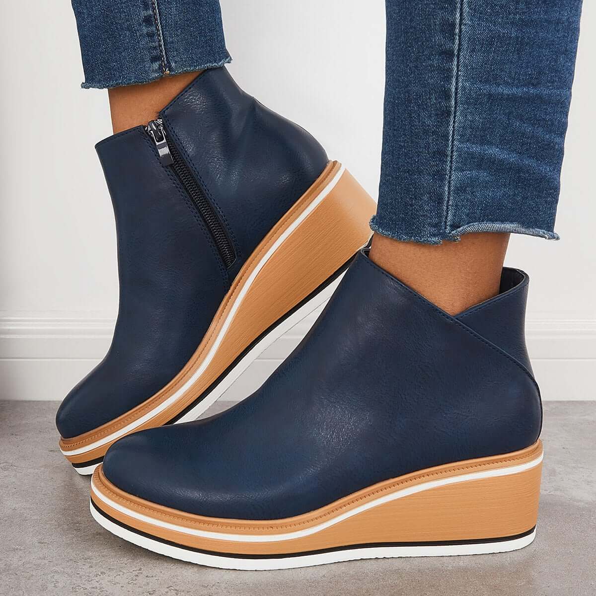 WW | Schicke Leder-Stiefeletten für den Alltagsstil