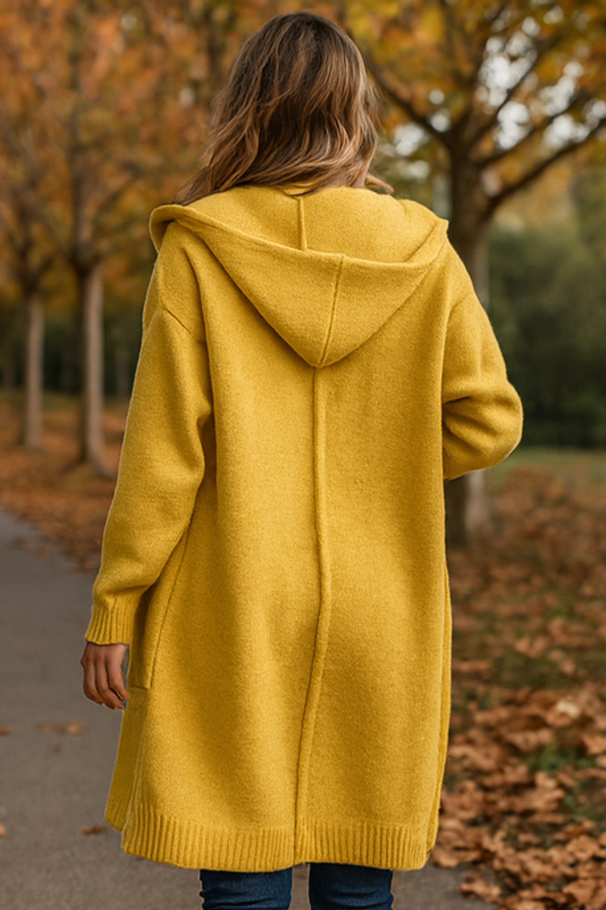 Darienne Comfortable Cardigan - Yellow
