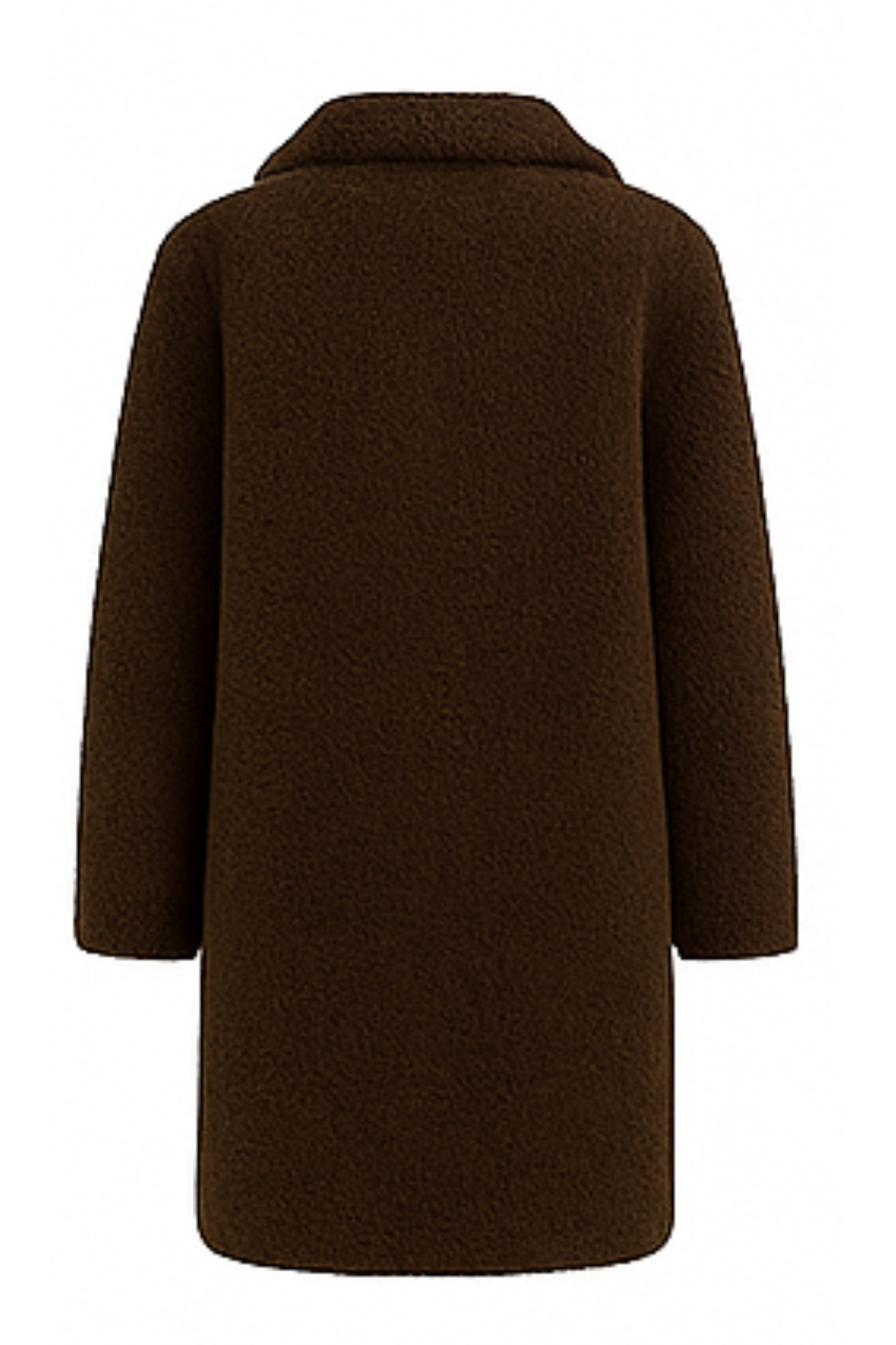 Jess Teddy Coat - Dark Brown