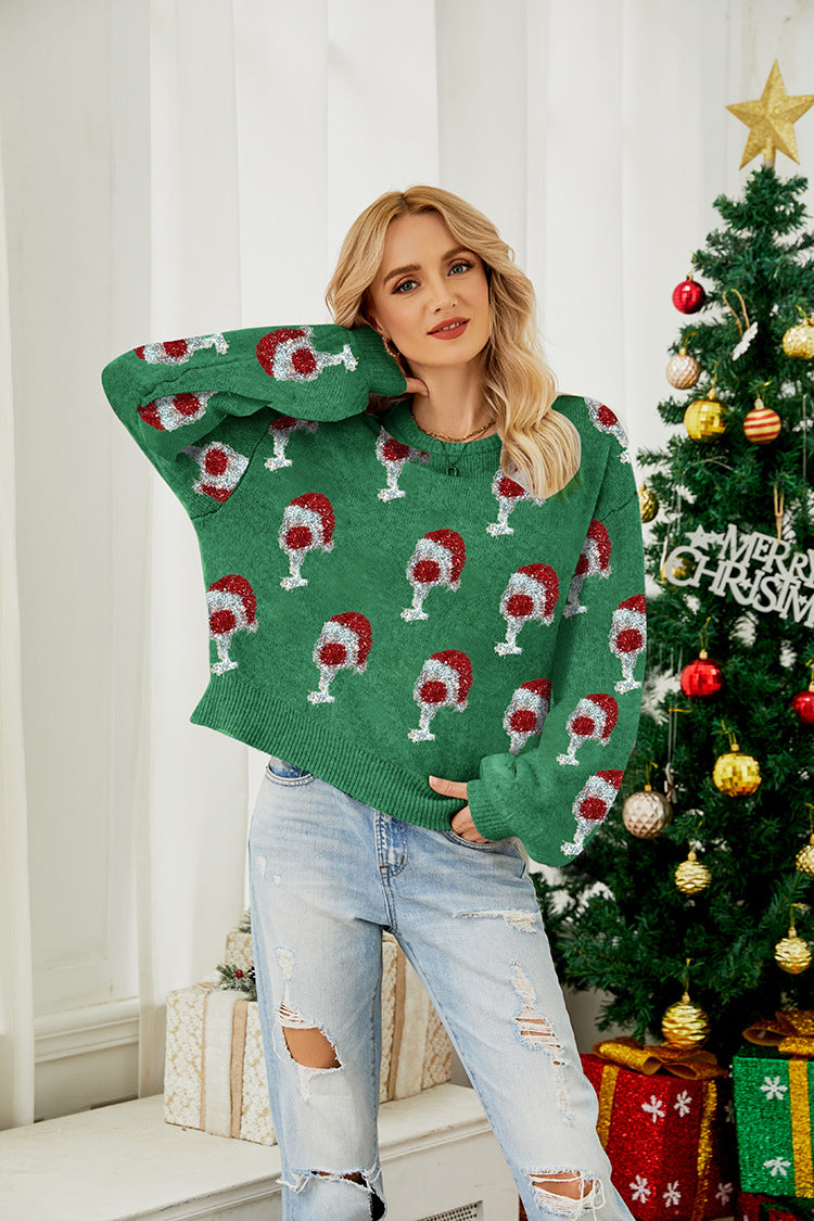 WW | Weihnachten Puff Ärmelsweater