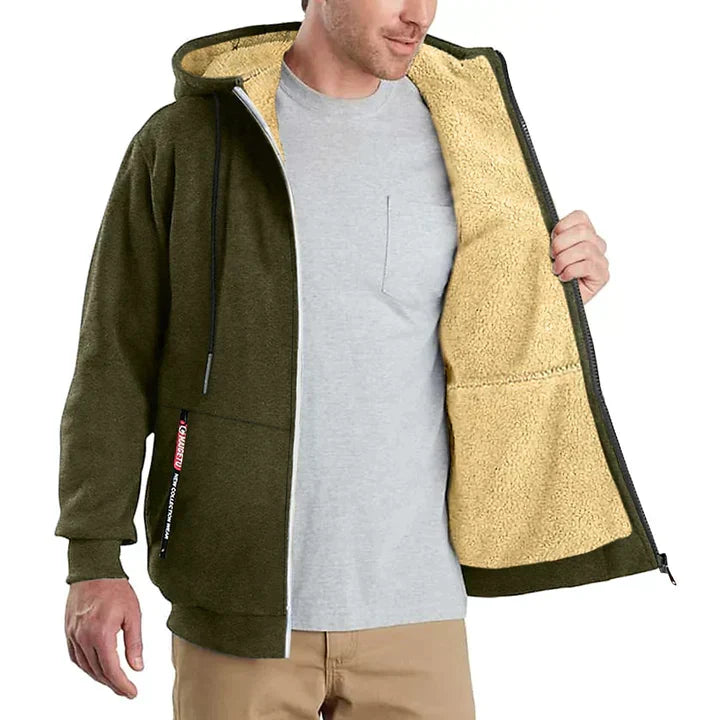 WW | Kapuzenpullover mit Reißverschluss aus Fleece