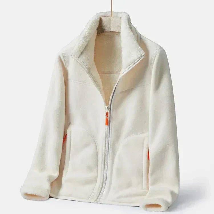 WW | Damen Doppelreiher-Fleecejacke