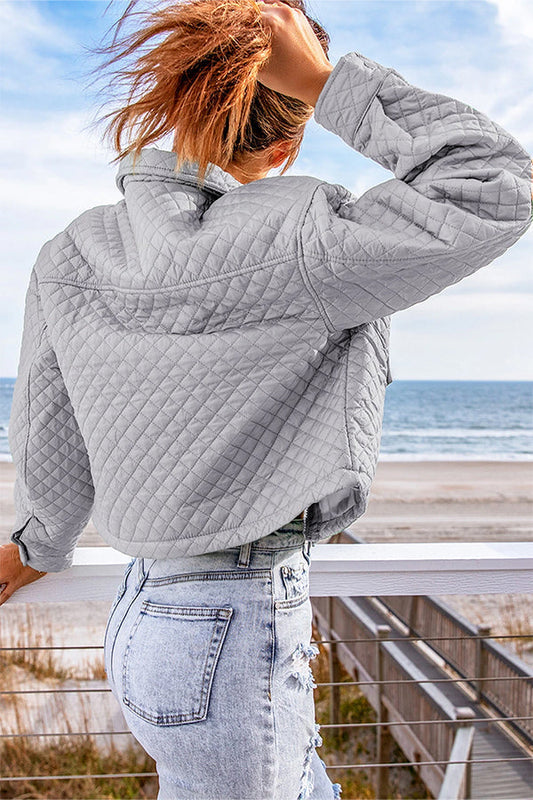 WW | Steppjacke mit Taschen und Reißverschluss