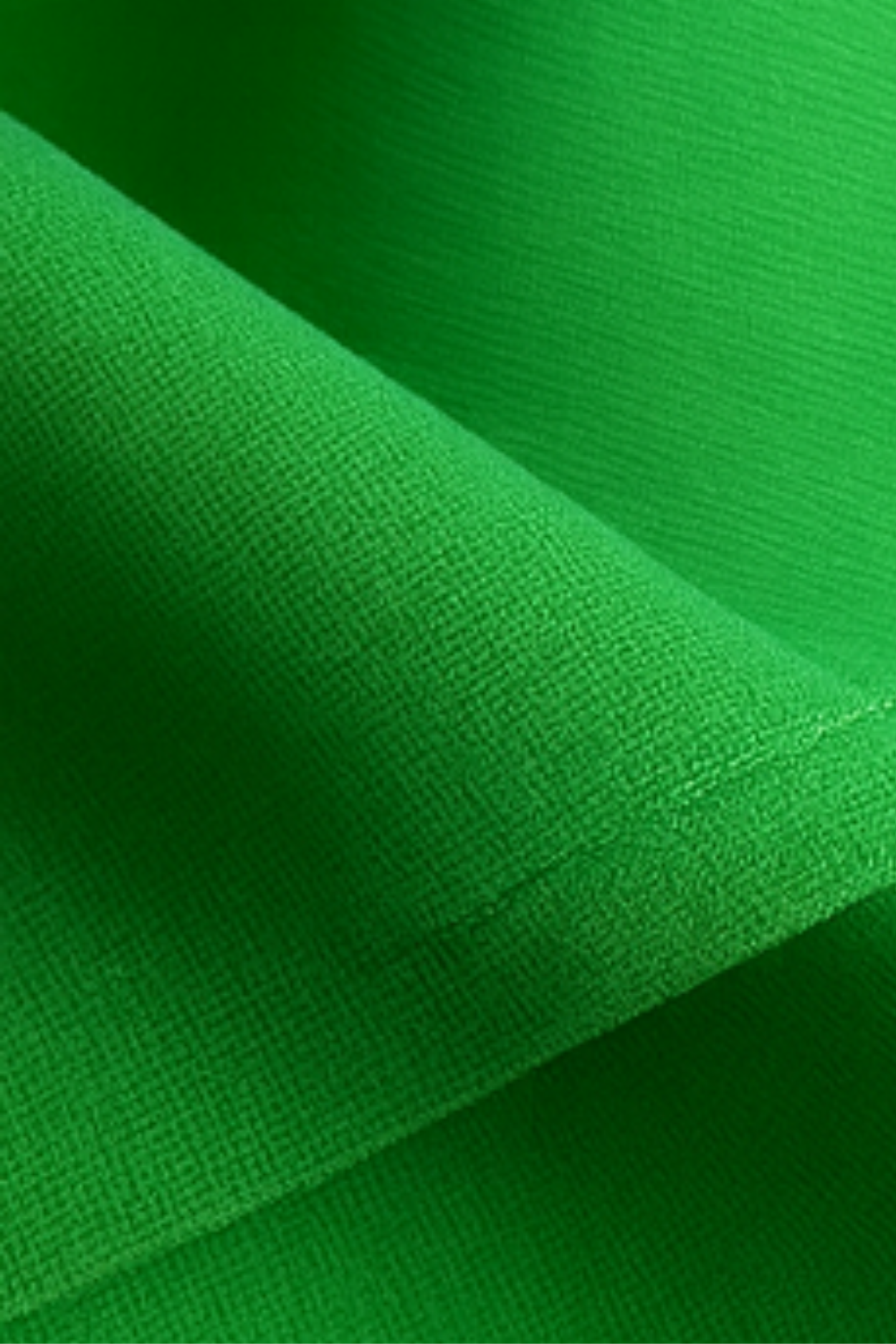 All Two-Piece with Round Neck & Long Sleeves - Green
