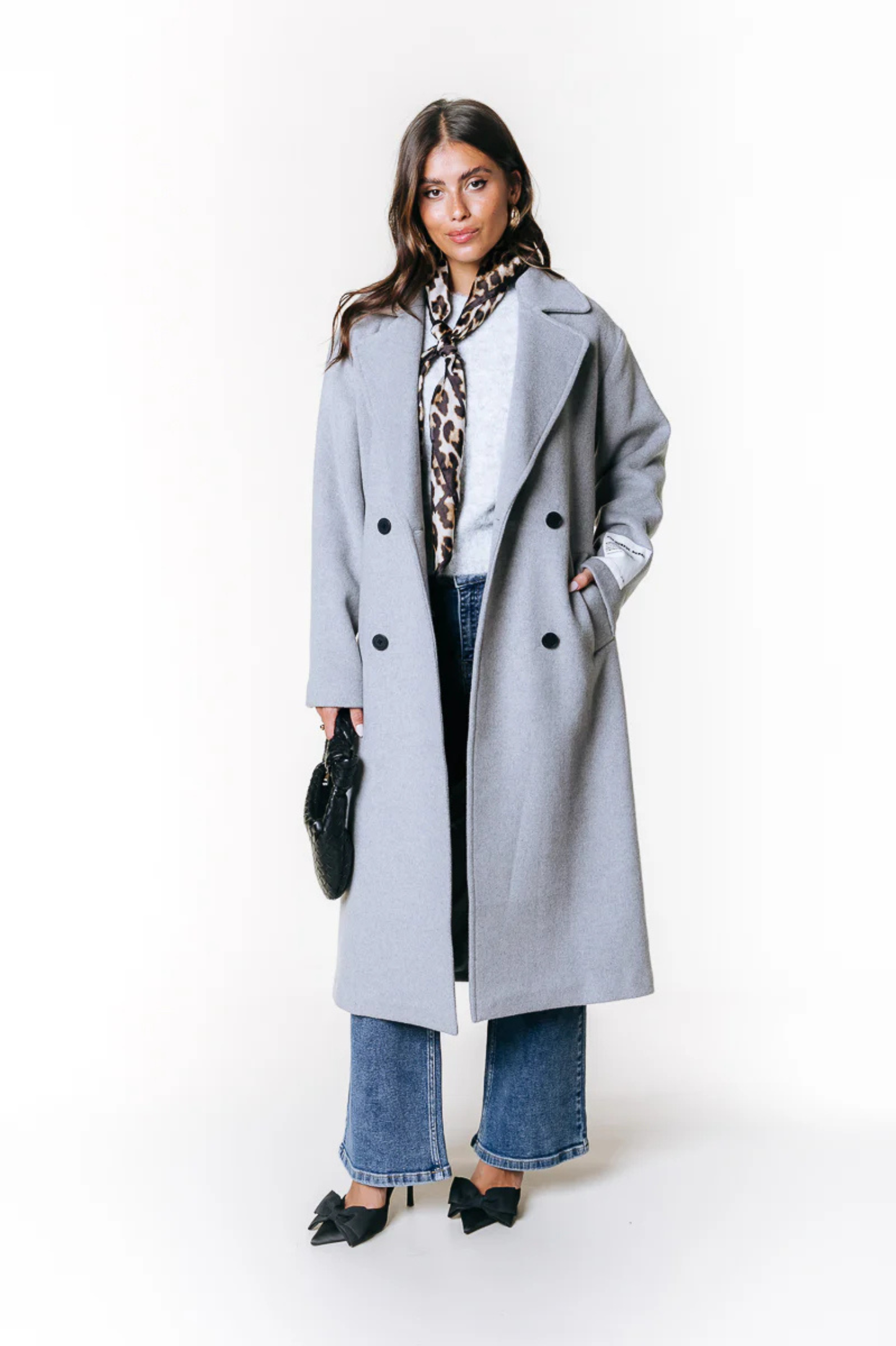 Vania | Wool coat in a classic length