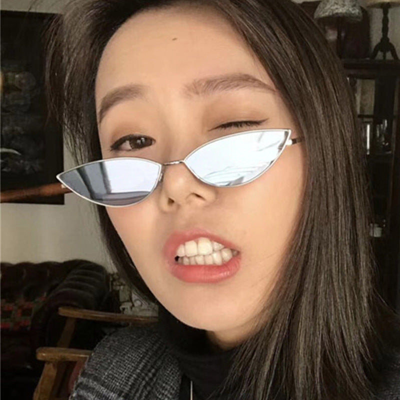 WW | Retro Katzenaugen Sonnenbrille Aus Premium Veganleder