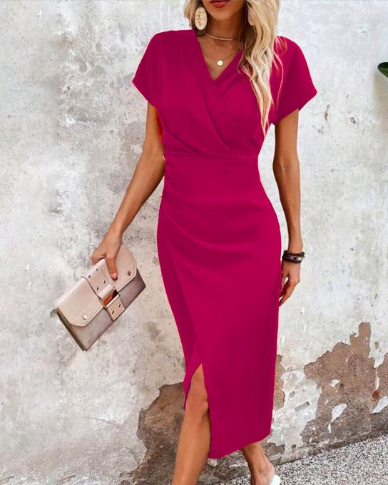 WW | Elegantes Festkleid Mit Frühlingsschlitz