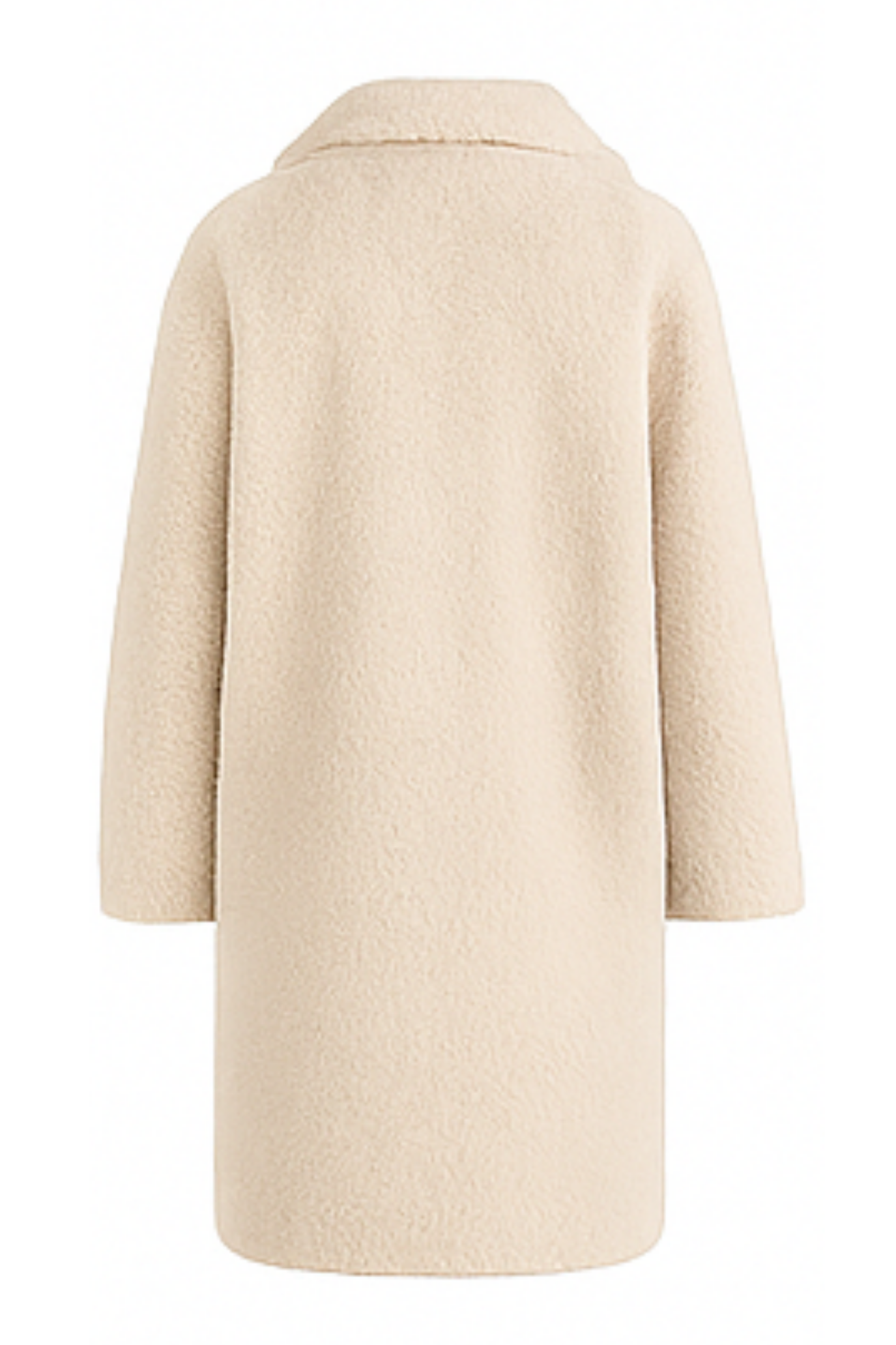 Jess Teddy Coat - White