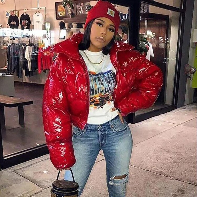 WW | Aufgeplusterte Lederjacke