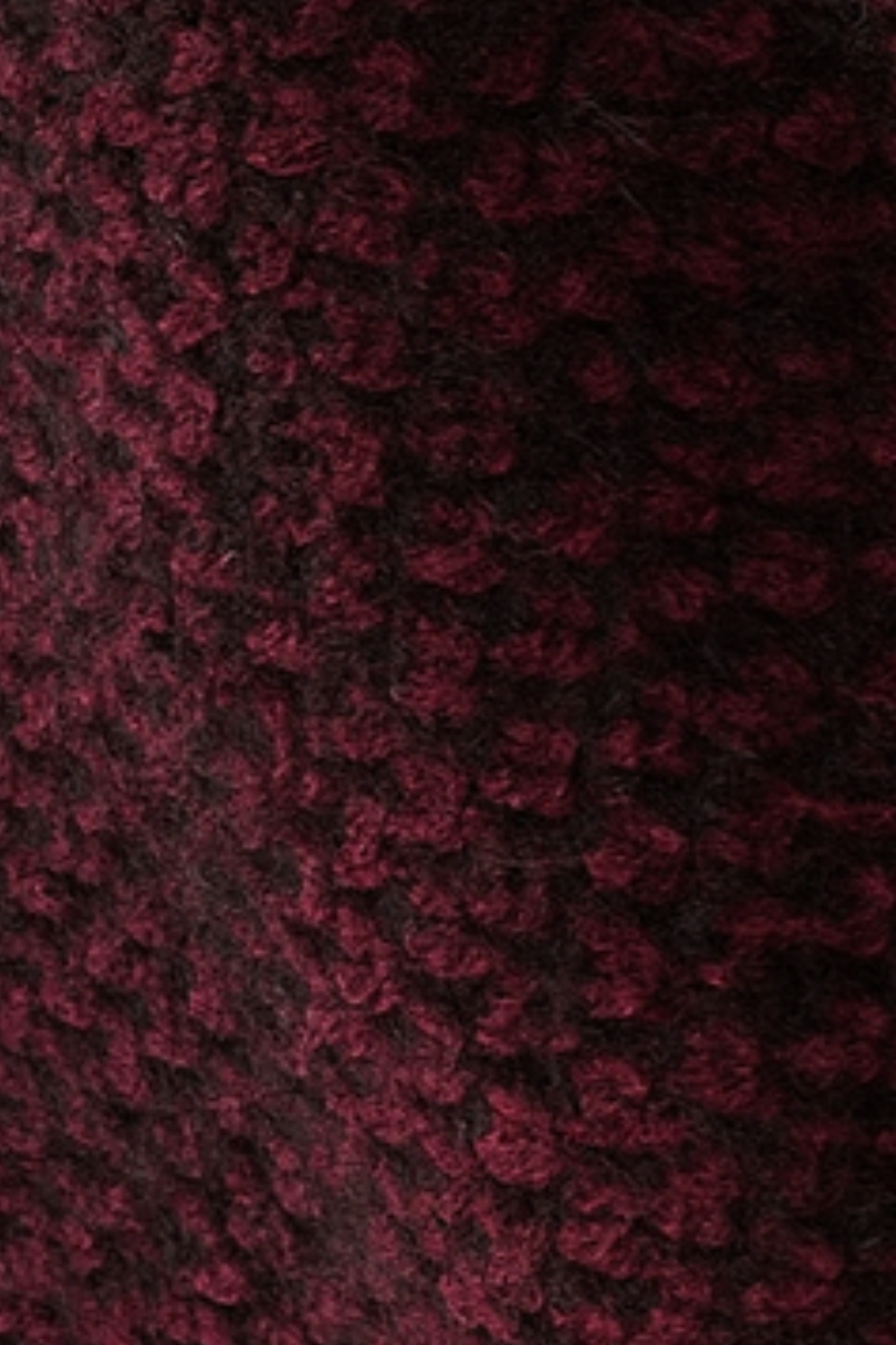 Gerald Zip-Up Knitted Vest - Red
