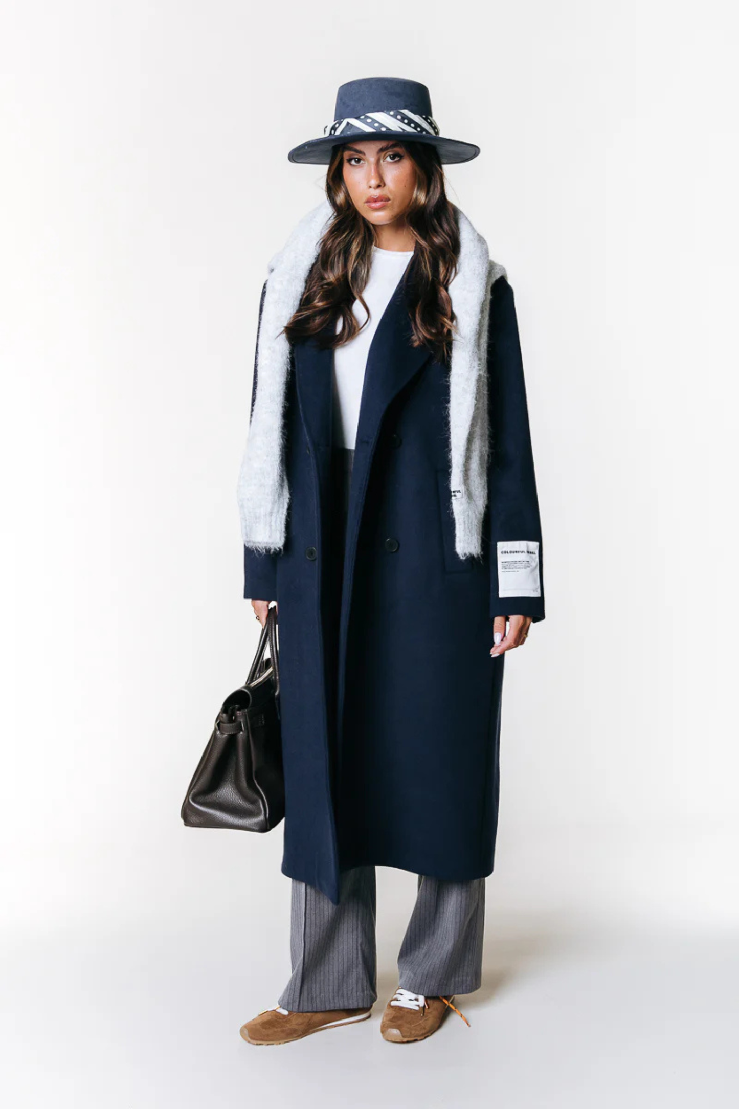 Vania | Wool coat in a classic length