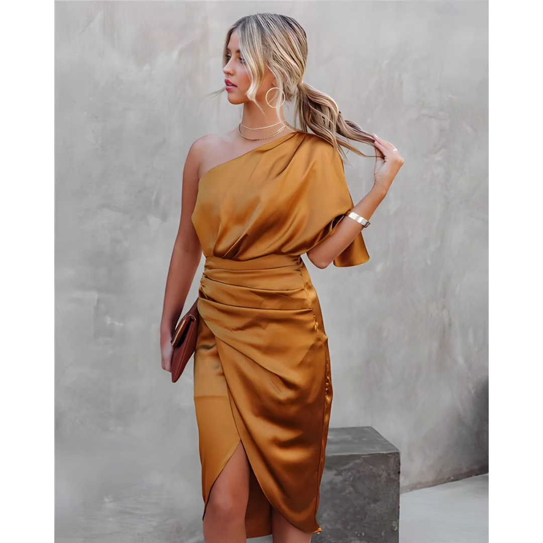 WW | Mini Asymmetrisches Kleid Für Hochzeitsgäste Für Frauen