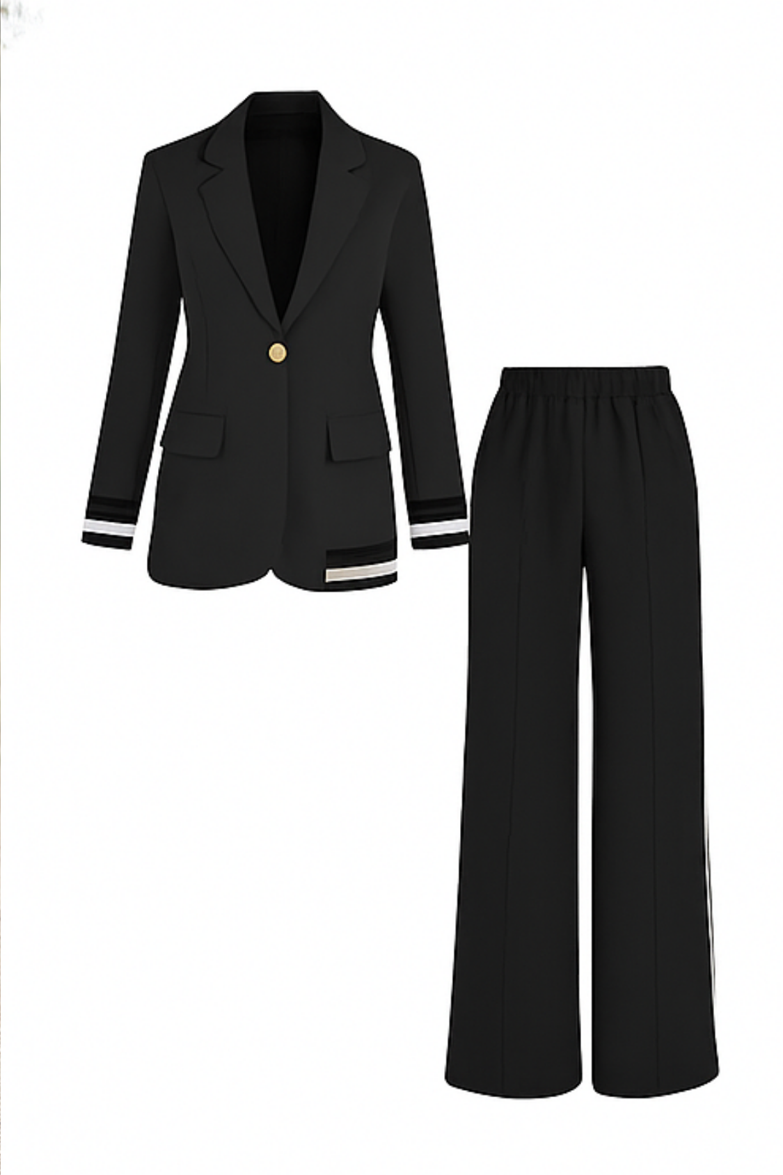 Nessa Lounge Set - Black