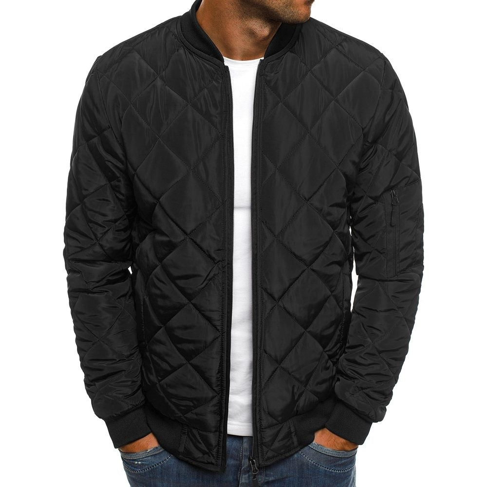 WW | Men's Casual Quilted Bomber Jacket