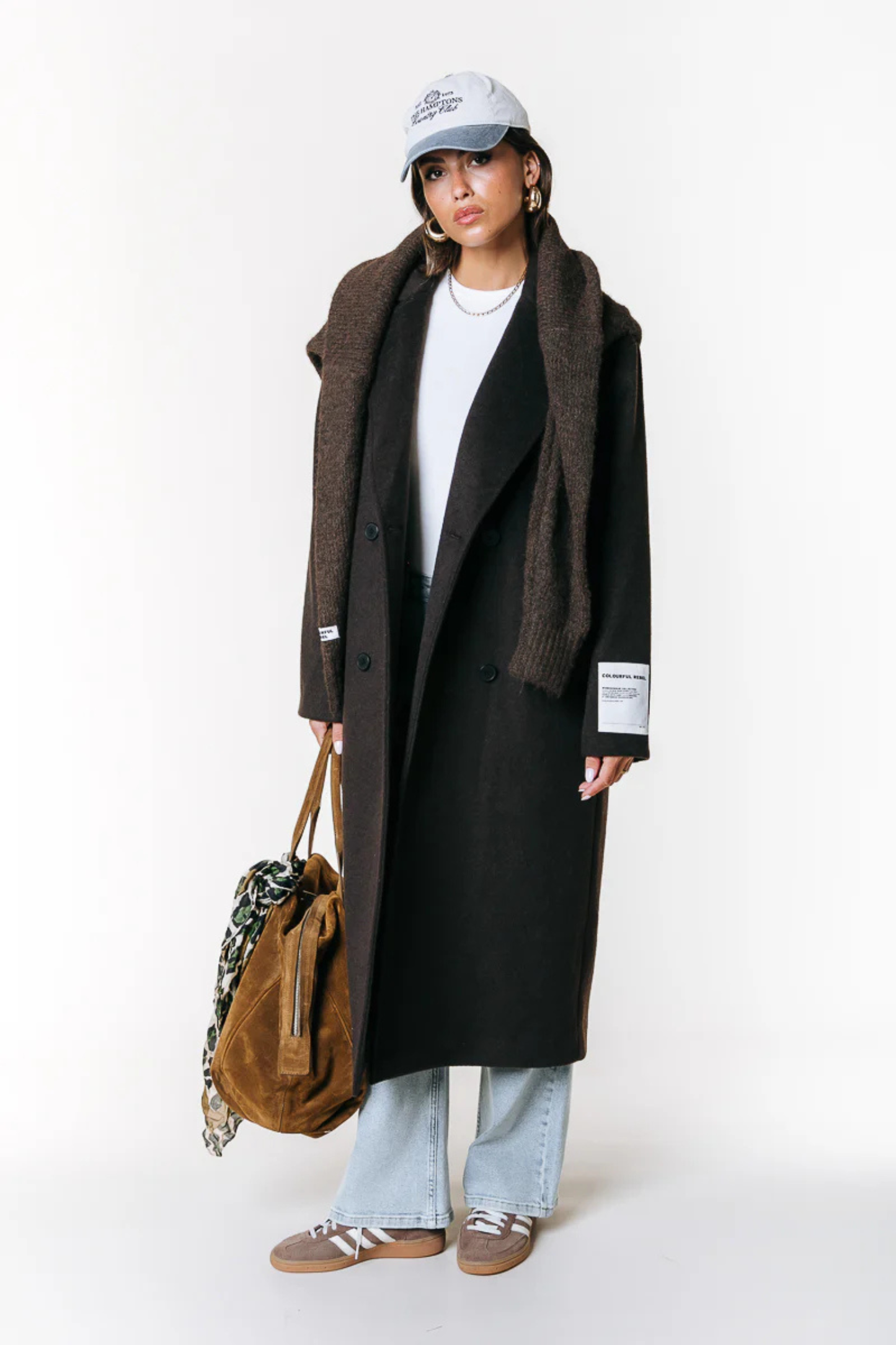 Vania | Wool coat in a classic length