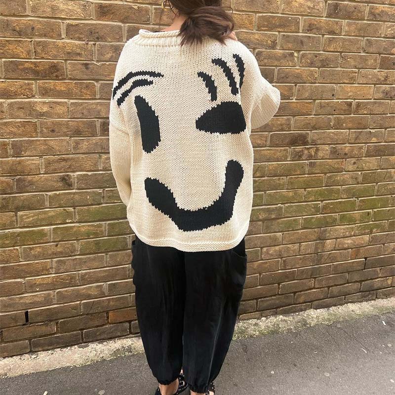 WW | Smiley Strickpullover