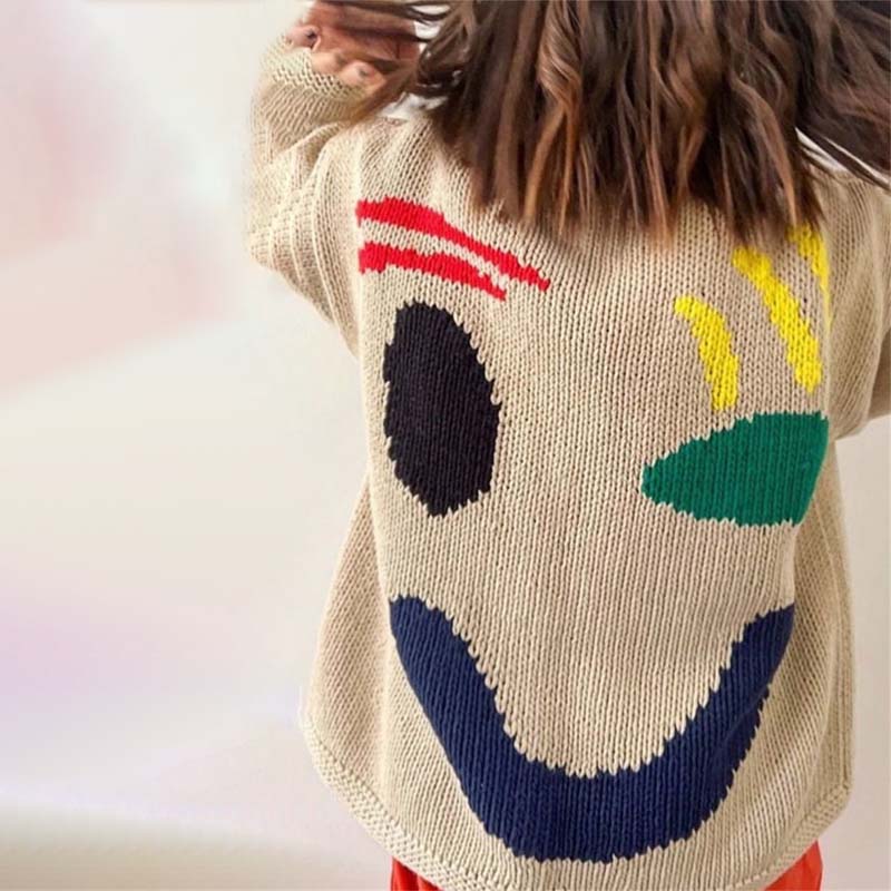WW | Smiley Strickpullover
