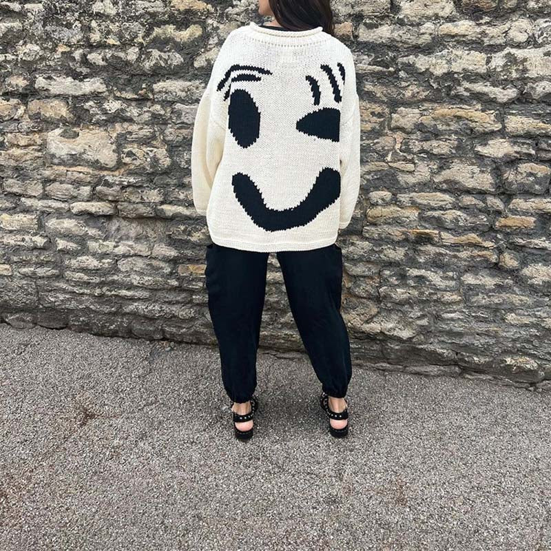WW | Smiley Strickpullover