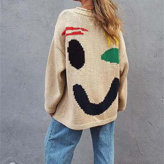 WW | Smiley Strickpullover
