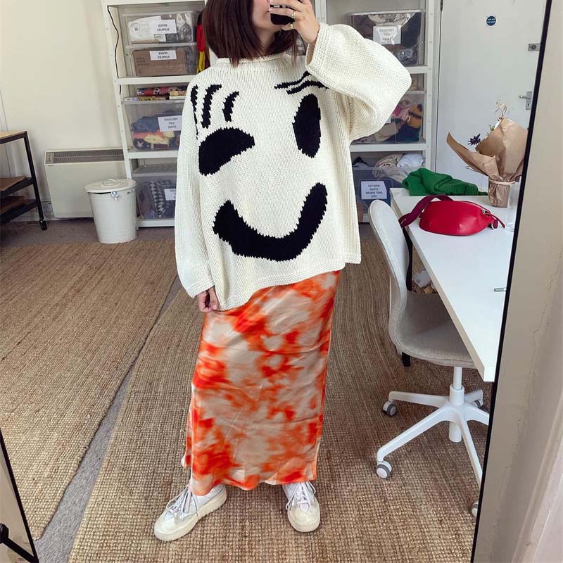 WW | Smiley Strickpullover