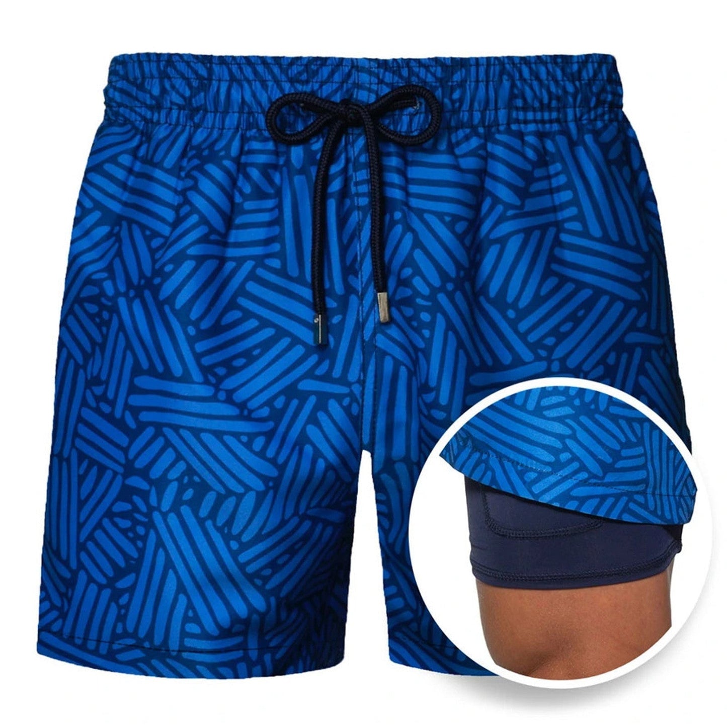 WW | Doppellagige Strandshorts Für Herren