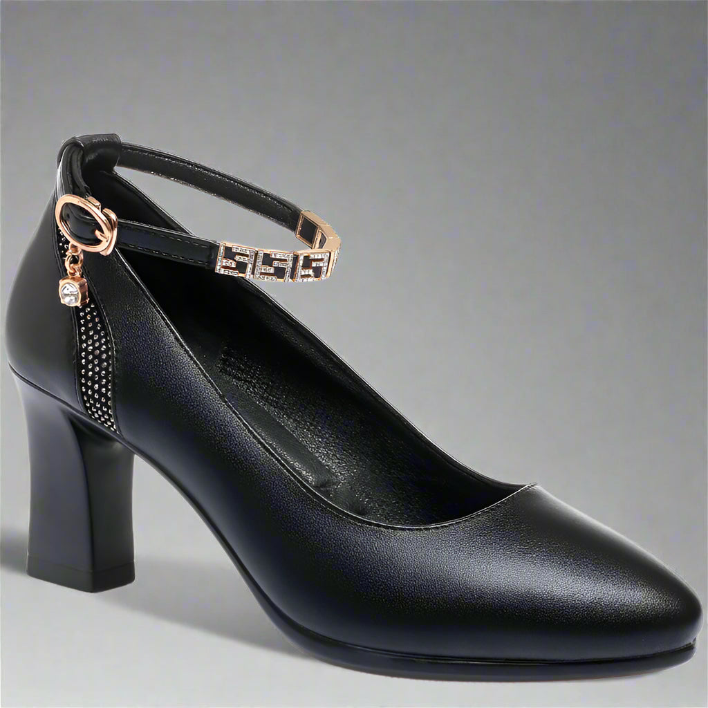 Iselin™ | Premium Patent Leather Pumps for Your Office Style