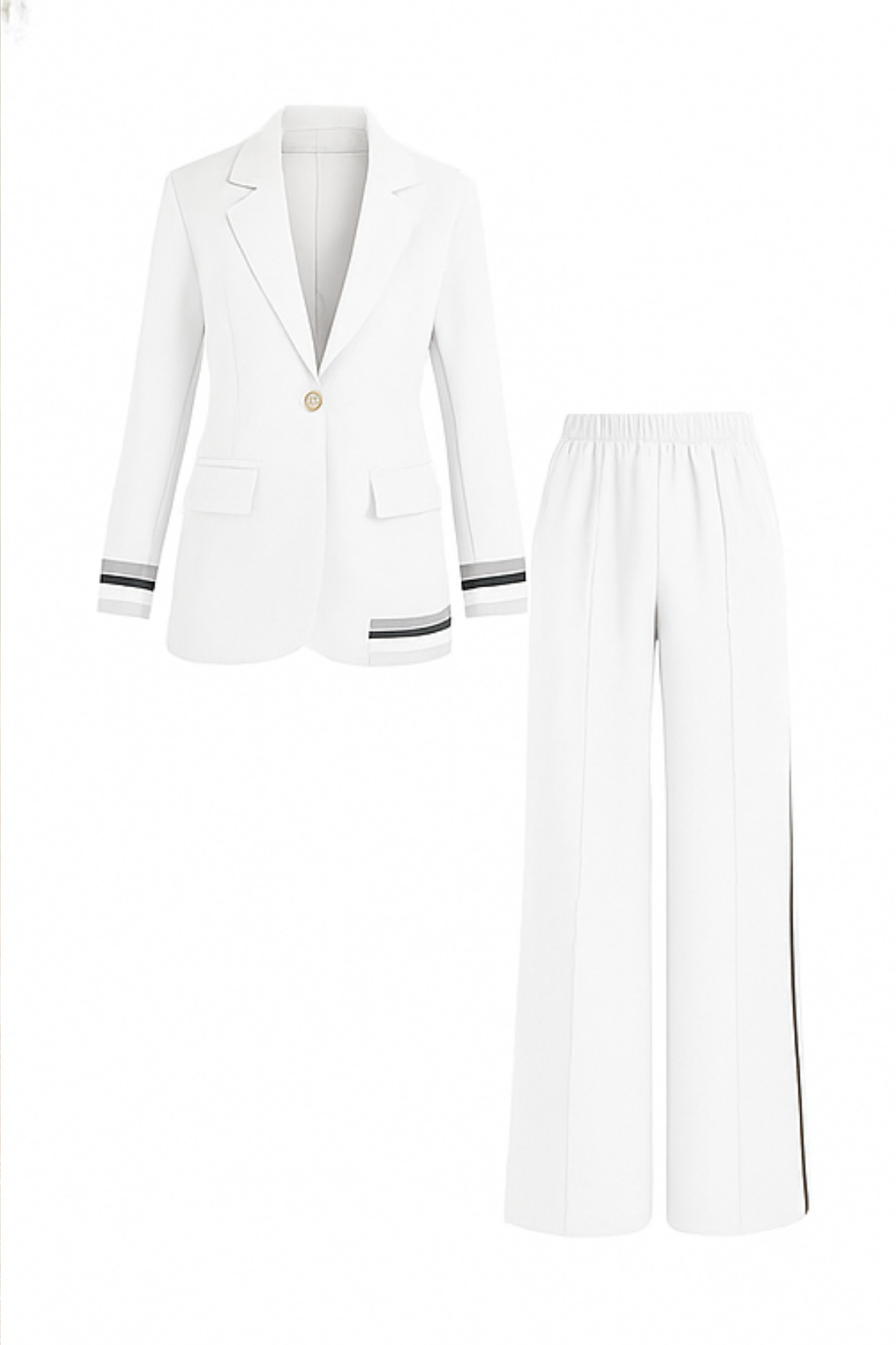 Nessa Lounge Set - White