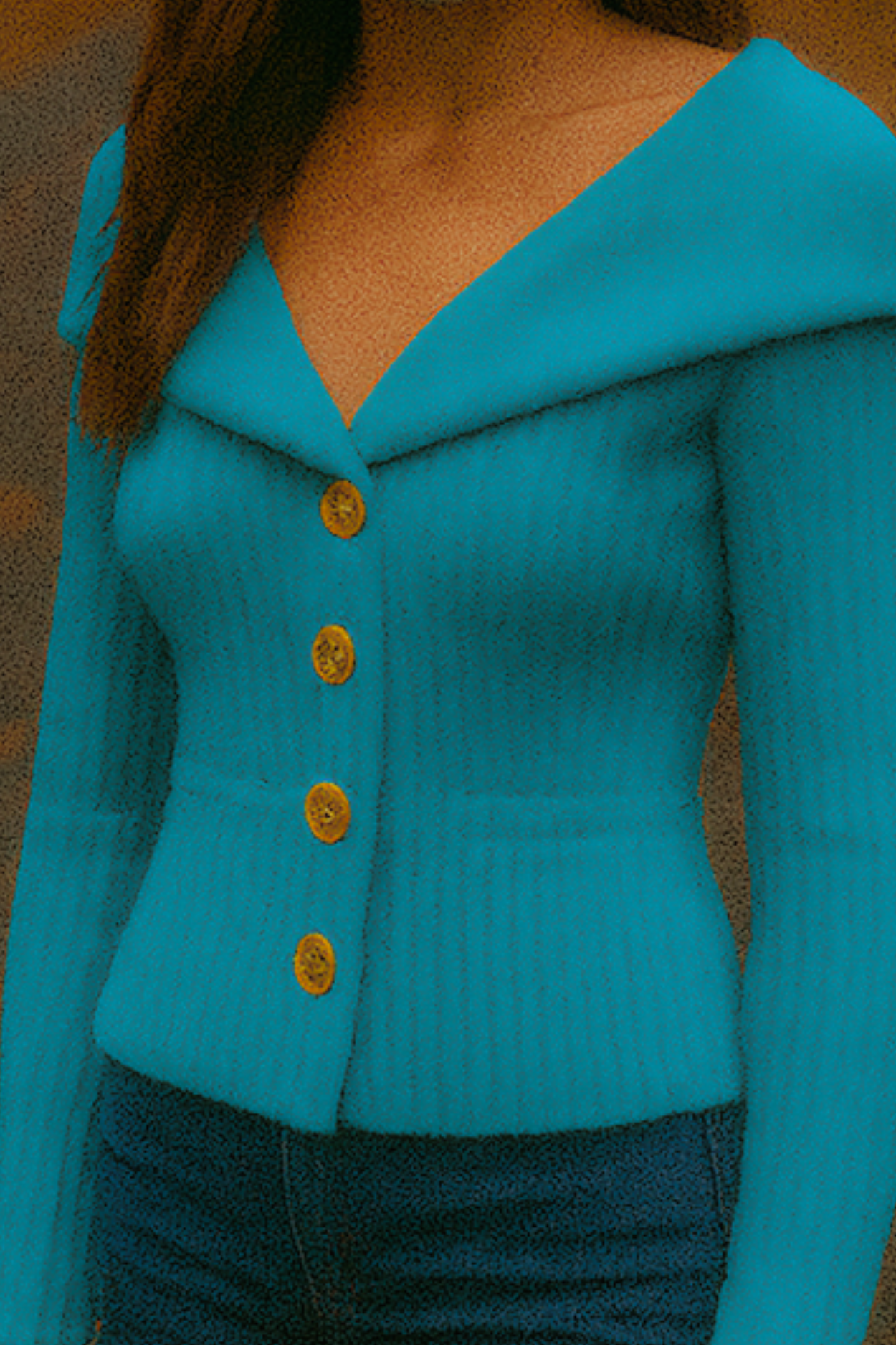 Elizah Pullover - Teal