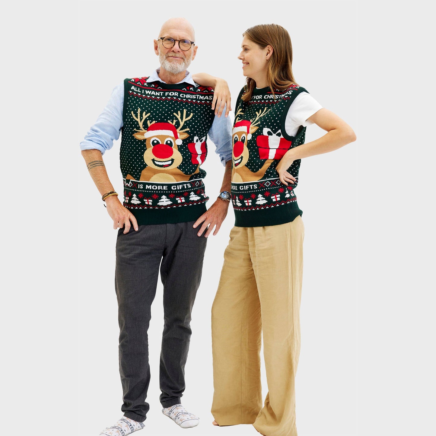 WW | Rudolphs Weihnachtsweste - Damen