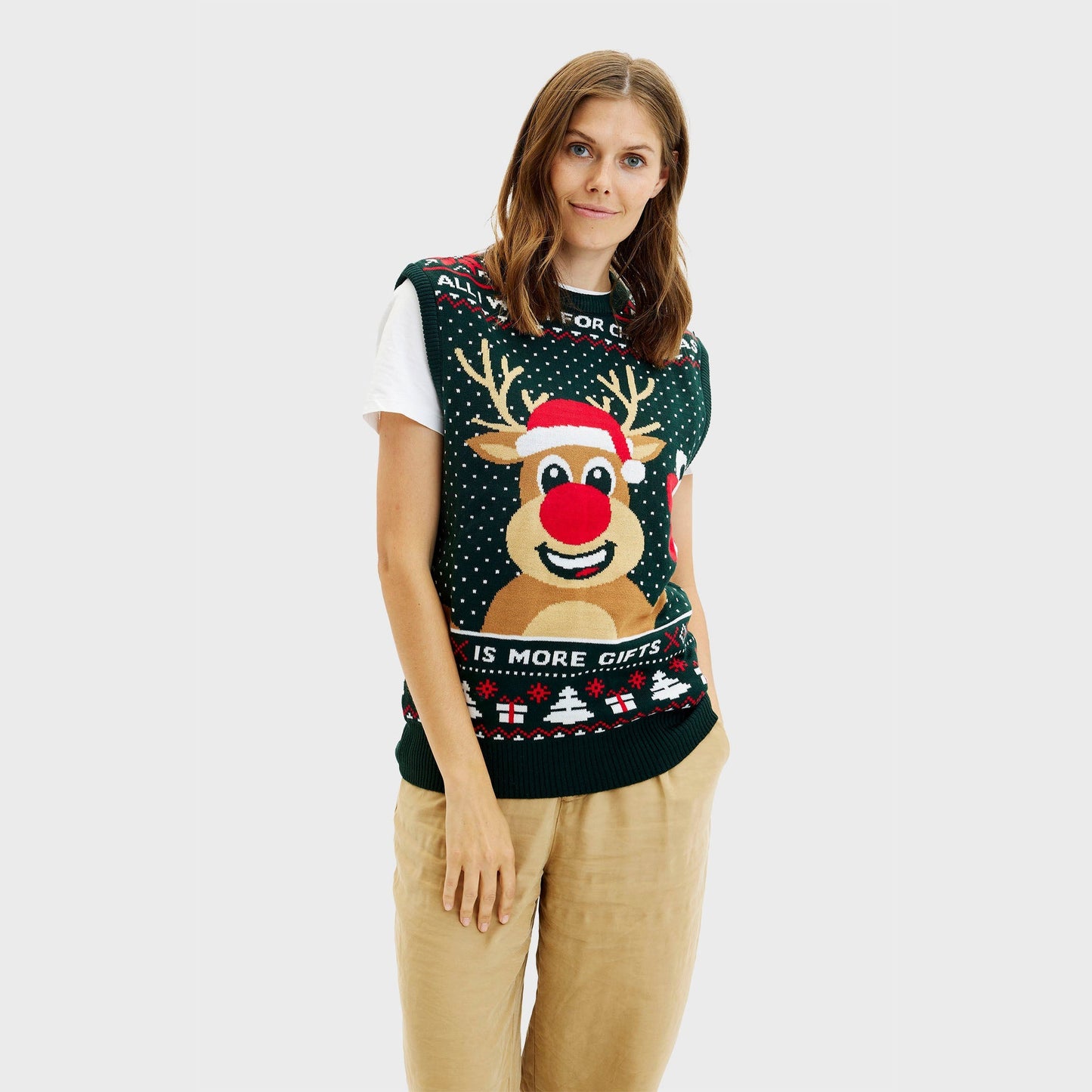 WW | Rudolphs Weihnachtsweste - Damen