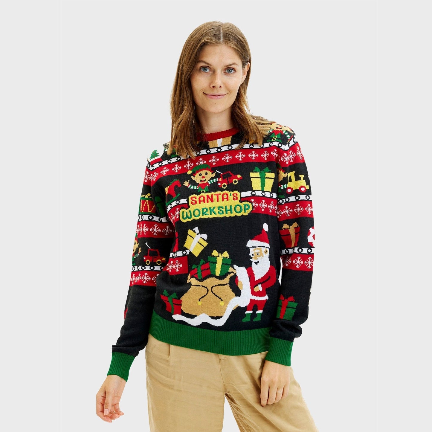 WW | Santa's Workshop Weihnachts-Pullover - Damen