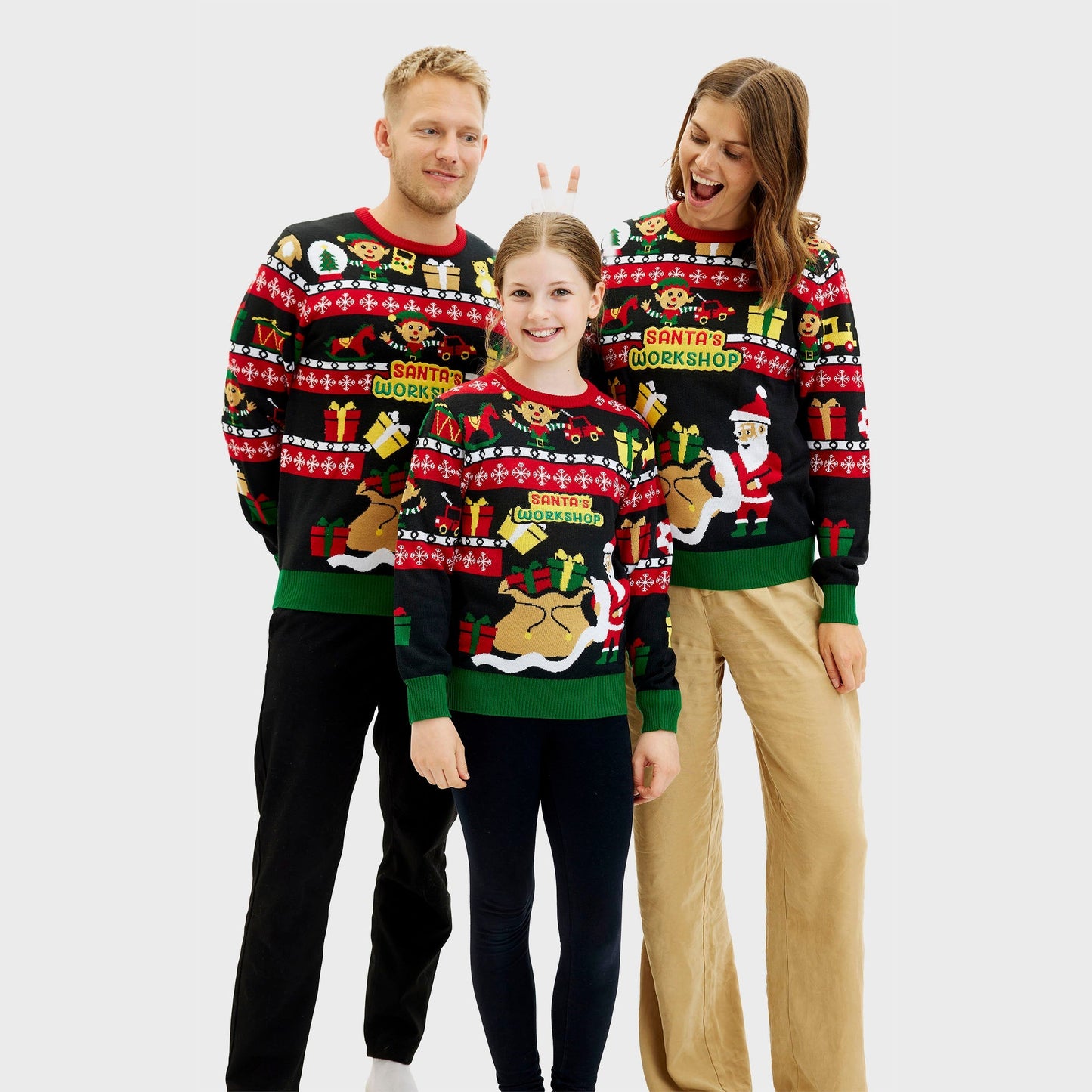 WW | Santa’s Workshop Sweater - Herren